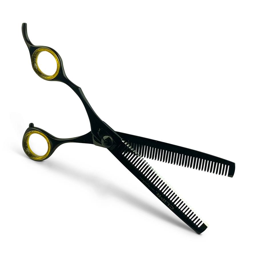 Clipr Scisr RazorEdge Ergo Dubbele Effileerschaar EuroStyle linkshandig 8" — afbeelding 1